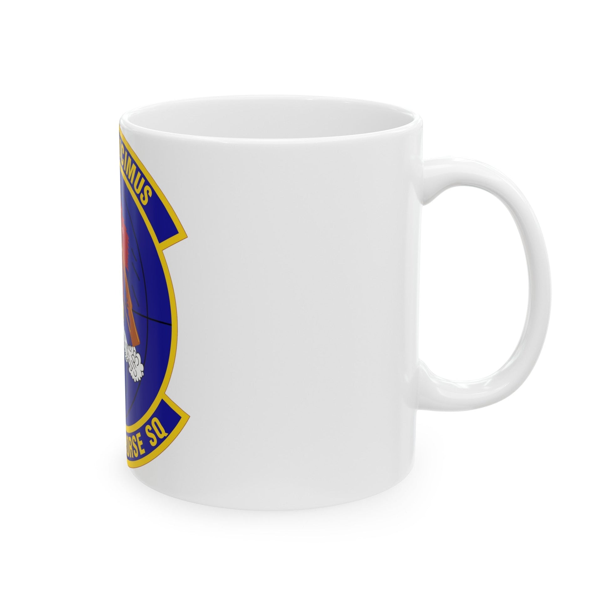 554 RED HORSE Squadron PACAF (U.S. Air Force) White Coffee Mug-The Sticker Space