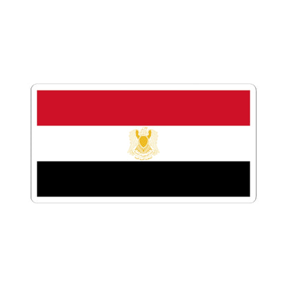 Flag of Libya 1972-1977 1-2 (Libya) STICKER Vinyl Kiss-Cut Decal