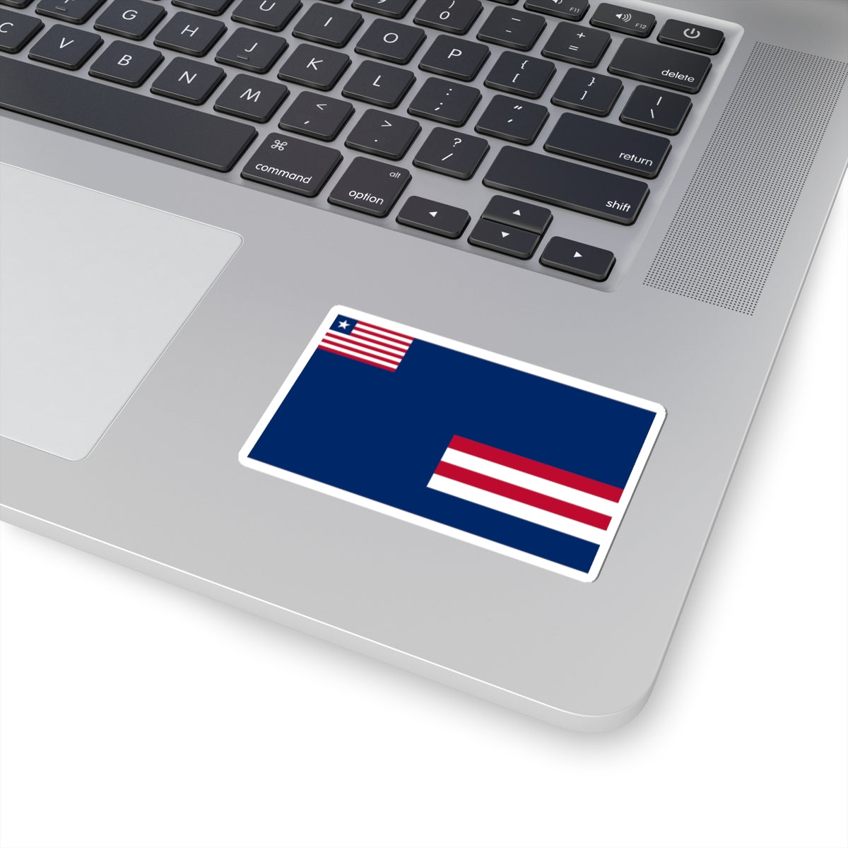 Flag of Grand Bassa County (Liberia) STICKER Vinyl Kiss-Cut Decal