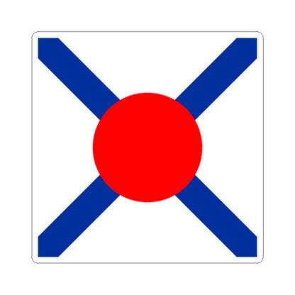 Flag of Japan Customs 1871-1873 (Japan) STICKER Vinyl Kiss-Cut Decal