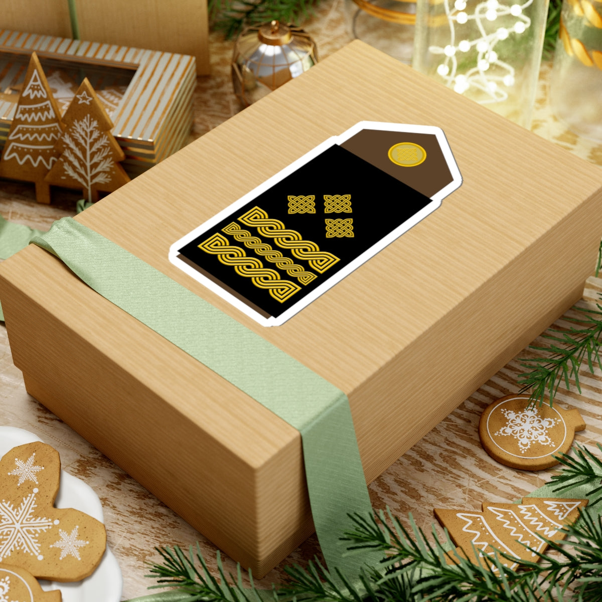 Army HRV OF 08 (Croatia) (Military Rank) STICKER Vinyl Kiss-Cut Decal