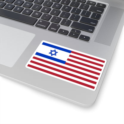 AZparanoiaflag (Israel) STICKER Vinyl Kiss-Cut Decal