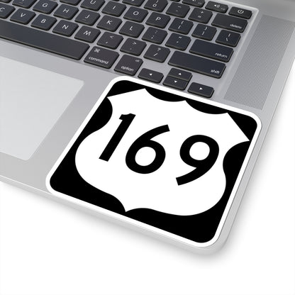 US 169 MN 1961 (Minnesota) (Road Sign) STICKER Vinyl Kiss-Cut Decal
