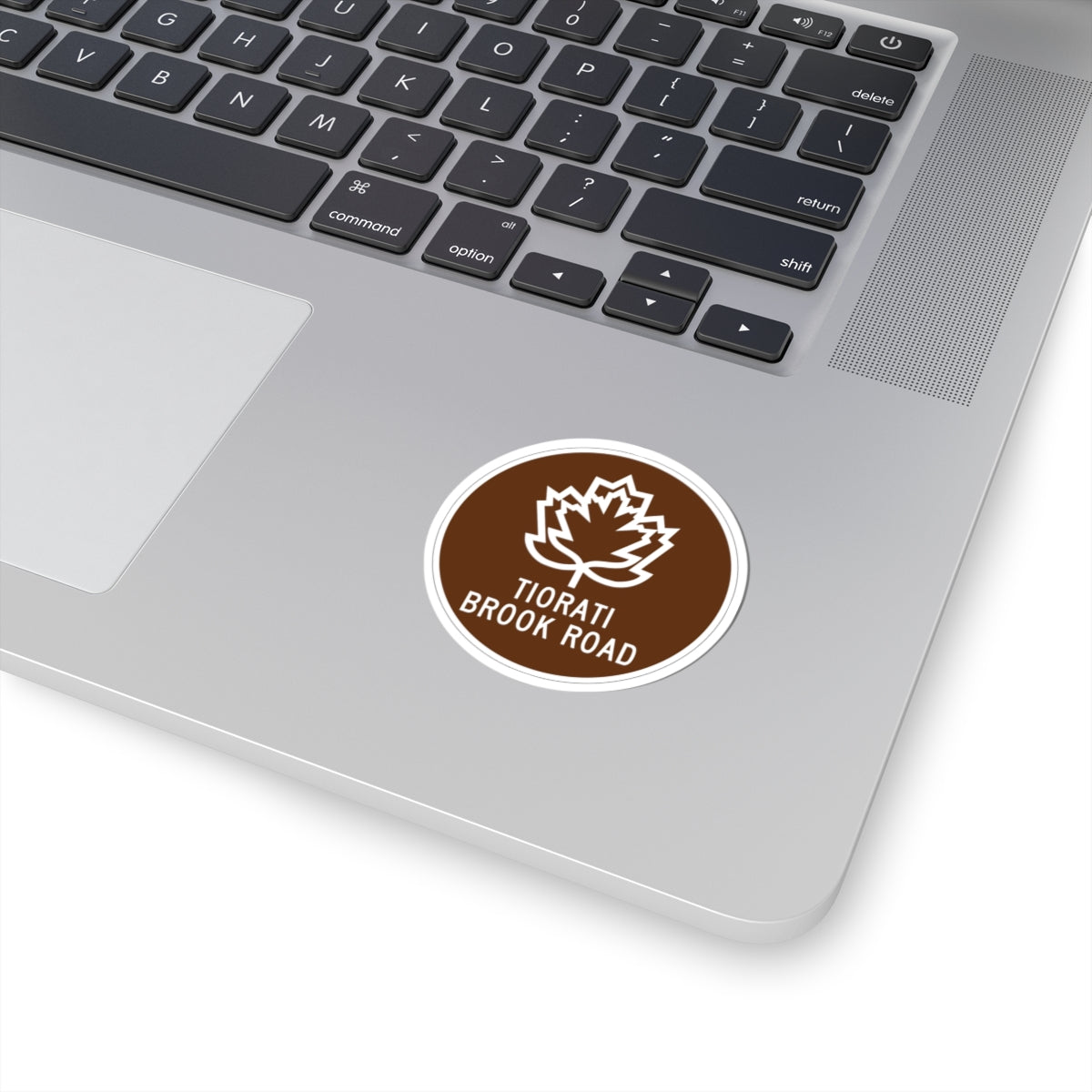 Tiorati Brook Road (New York) (Road Sign) STICKER Vinyl Kiss-Cut Decal
