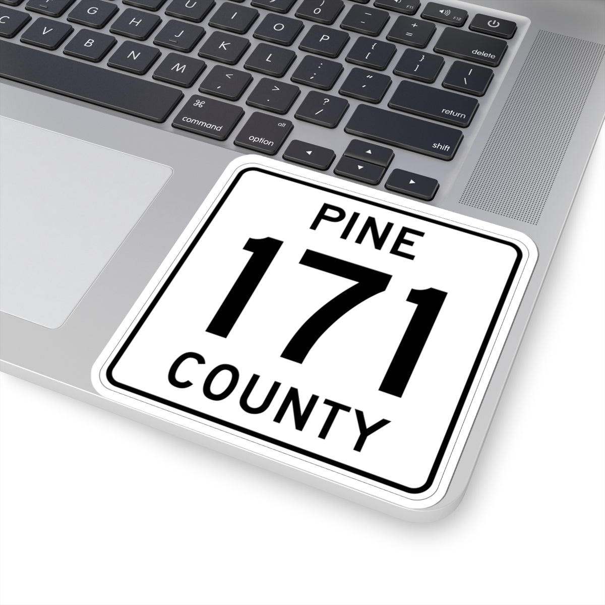Pine County Route 171 MN (Minnesota) (Road Sign) STICKER Vinyl Kiss-Cut Decal