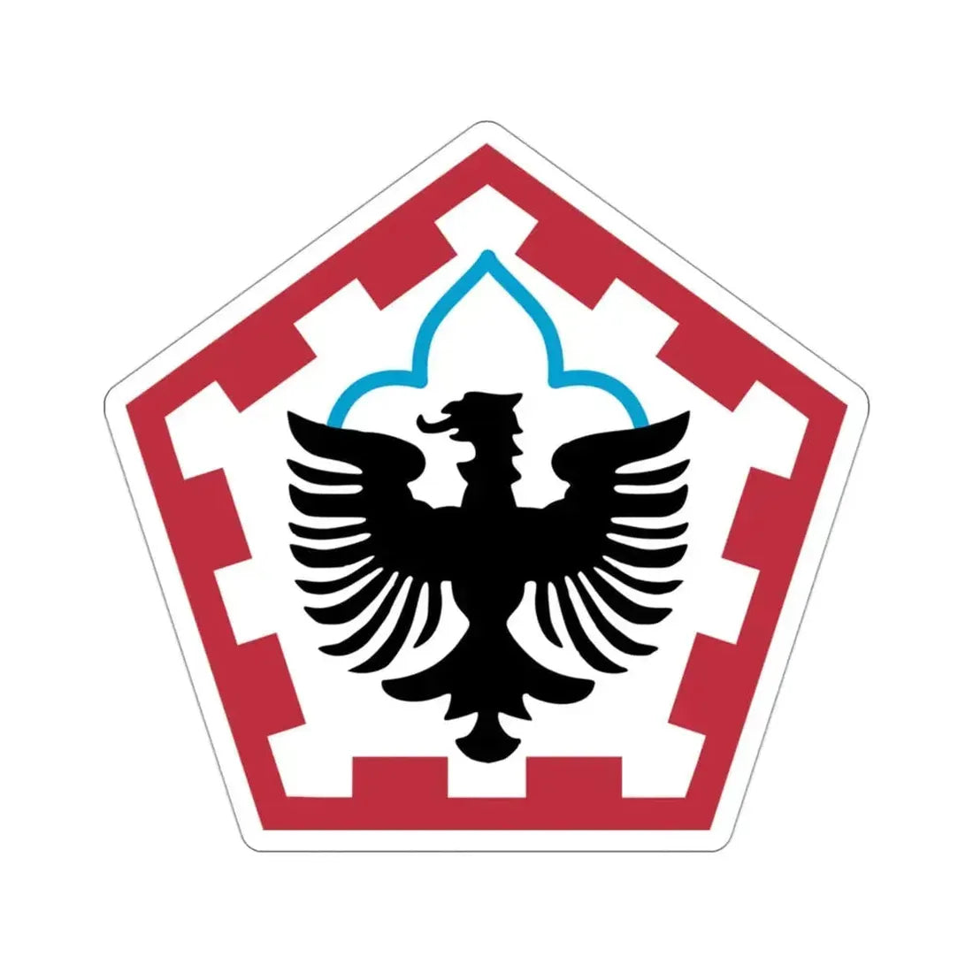 555th Engineer Brigade (U.S. Army) STICKER Vinyl Die-Cut Decal 3 Inch - The Sticker Space