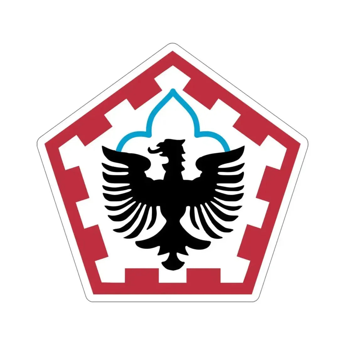 555th Engineer Brigade (U.S. Army) STICKER Vinyl Die-Cut Decal 6 Inch - The Sticker Space