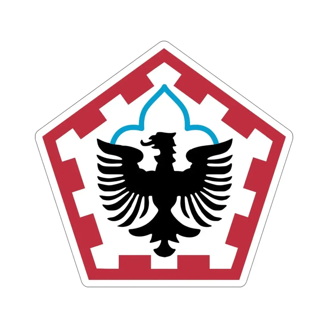 555th Engineer Brigade (U.S. Army) STICKER Vinyl Die-Cut Decal - The Sticker Space