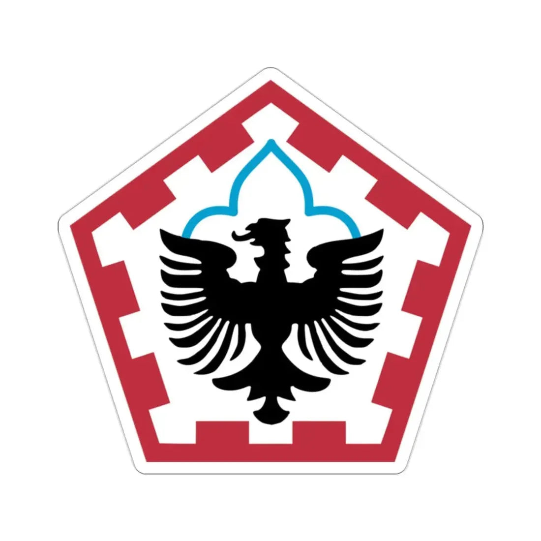 555th Engineer Brigade (U.S. Army) STICKER Vinyl Die-Cut Decal - The Sticker Space