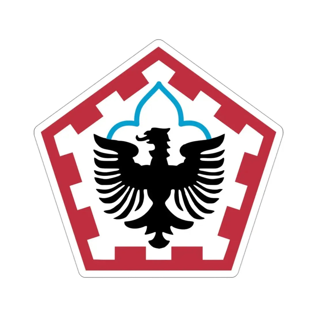 555th Engineer Brigade (U.S. Army) STICKER Vinyl Die-Cut Decal - The Sticker Space