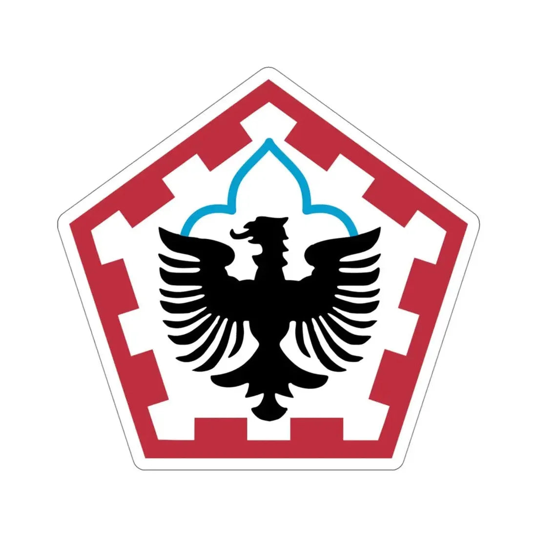 555th Engineer Brigade (U.S. Army) STICKER Vinyl Die-Cut Decal - The Sticker Space