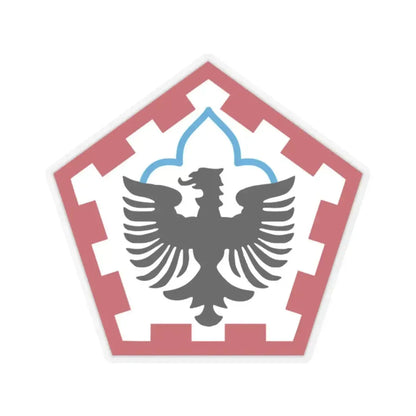 555th Engineer Brigade (U.S. Army) STICKER Vinyl Kiss-Cut Decal 2 Inch Transparent - The Sticker Space