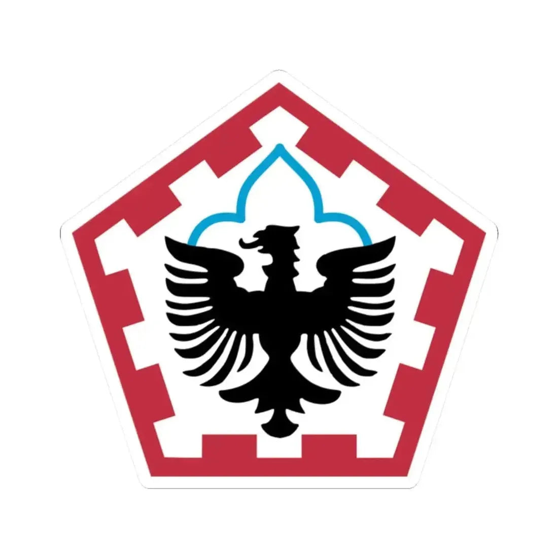 555th Engineer Brigade (U.S. Army) STICKER Vinyl Kiss-Cut Decal - The Sticker Space