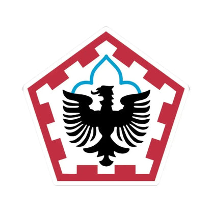 555th Engineer Brigade (U.S. Army) STICKER Vinyl Kiss-Cut Decal - The Sticker Space