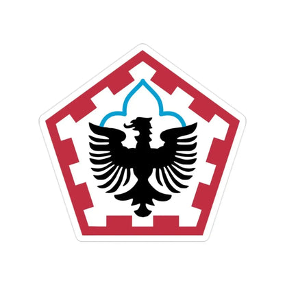 555th Engineer Brigade (U.S. Army) Transparent STICKER Die-Cut Vinyl Decal 2 Inch - The Sticker Space