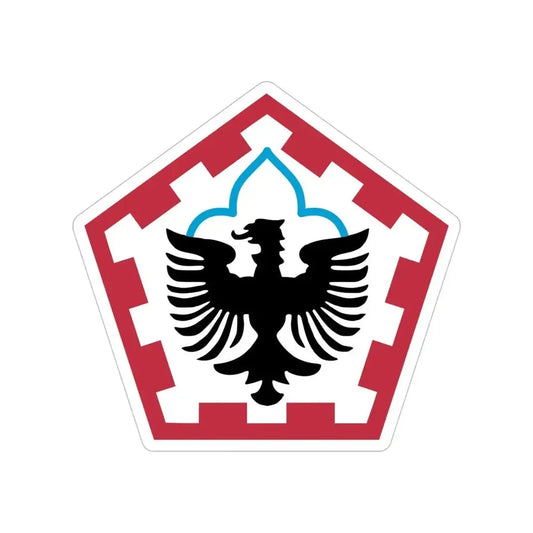 555th Engineer Brigade (U.S. Army) Transparent STICKER Die-Cut Vinyl Decal 6 Inch - The Sticker Space