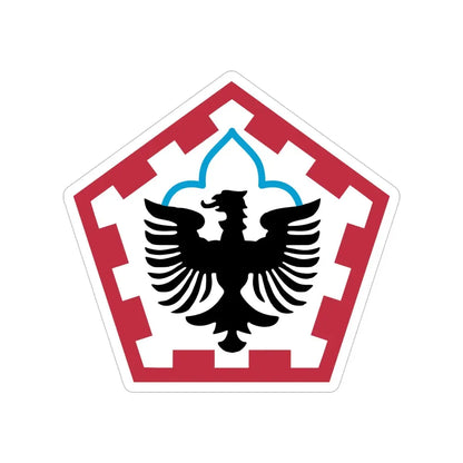 555th Engineer Brigade (U.S. Army) Transparent STICKER Die-Cut Vinyl Decal - The Sticker Space