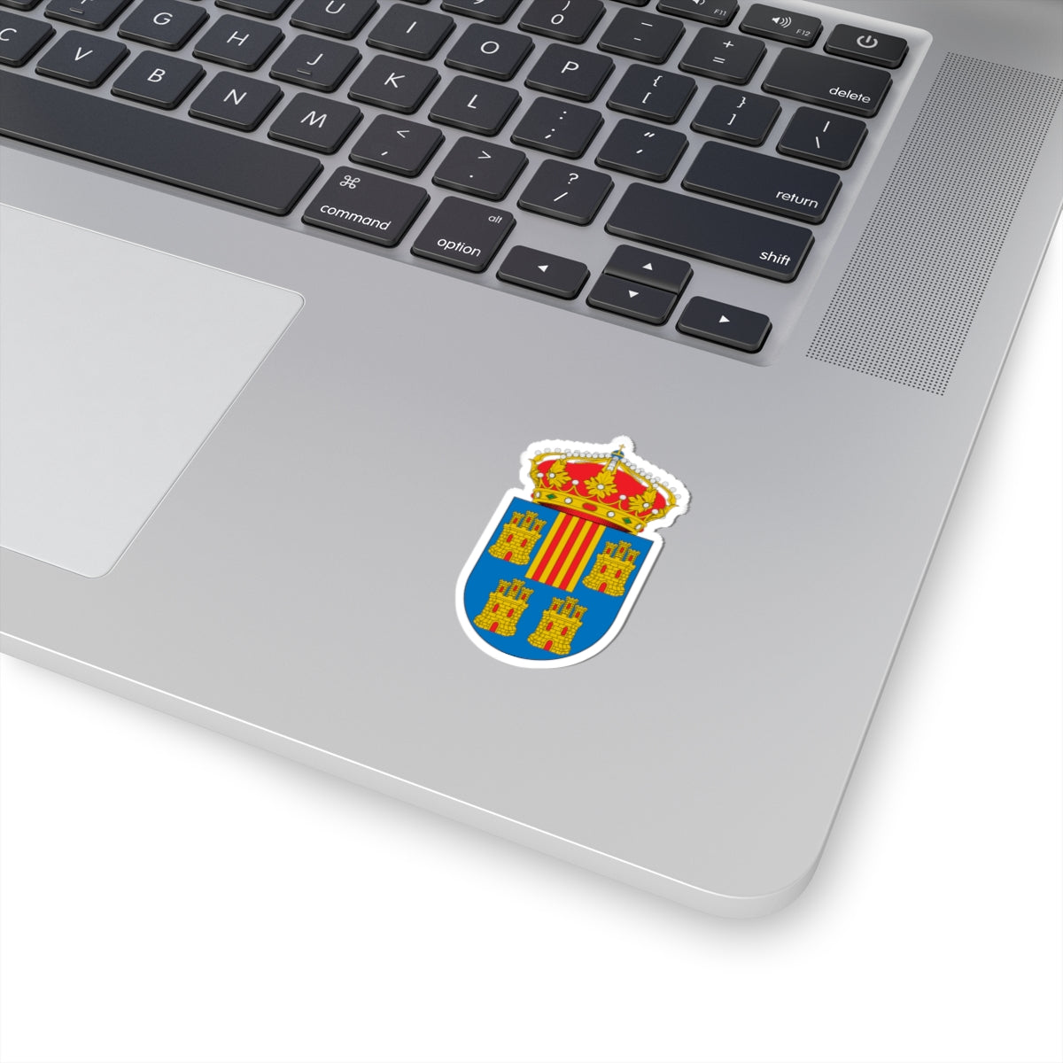 Escudo de Lascuarre (Spain) (Coat of Arms) STICKER Vinyl Kiss-Cut Decal
