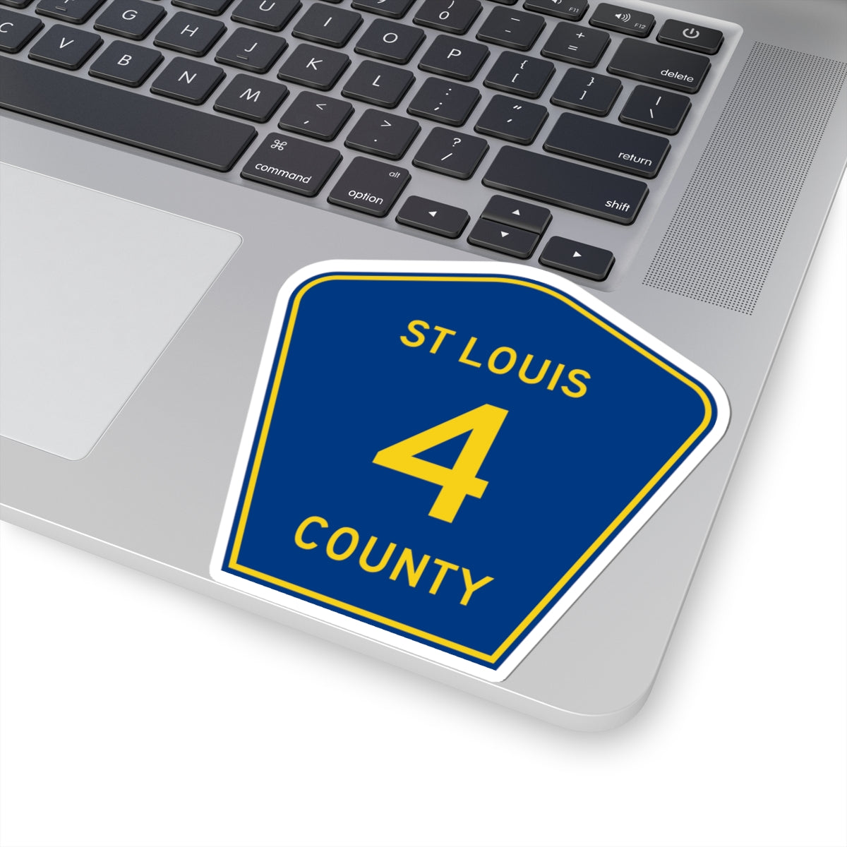 St Louis County Route 4 MN (Minnesota) (Road Sign) STICKER Vinyl Kiss-Cut Decal