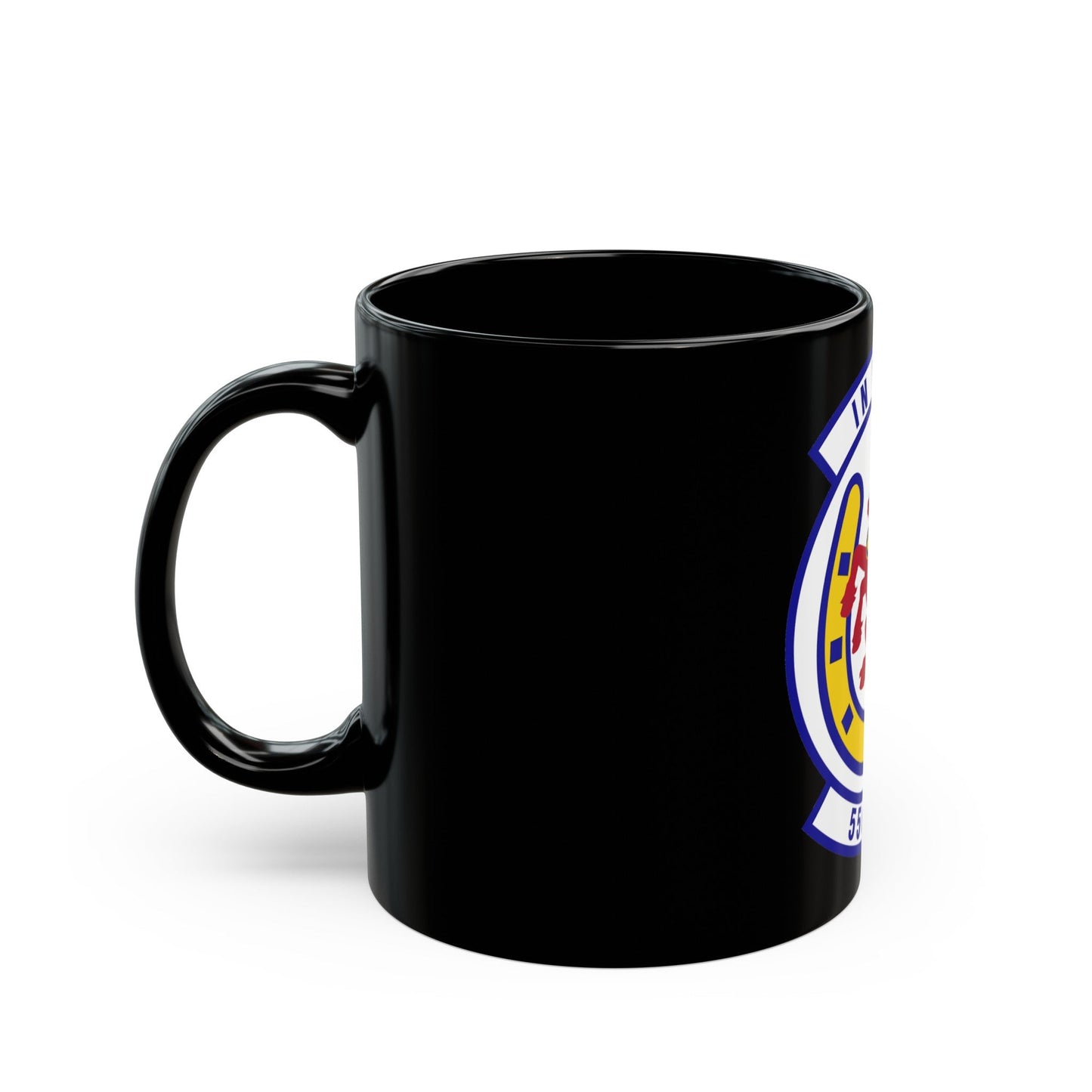 556th Red Horse Squadron (U.S. Air Force) Black Coffee Mug-The Sticker Space