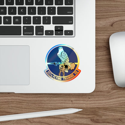 557 Flying Training Squadron AETC (U.S. Air Force) Holographic STICKER Die-Cut Vinyl Decal-The Sticker Space