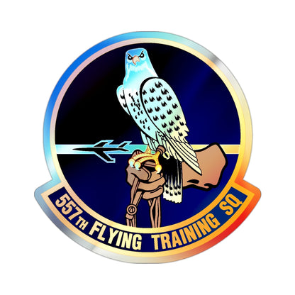 557 Flying Training Squadron AETC (U.S. Air Force) Holographic STICKER Die-Cut Vinyl Decal-2 Inch-The Sticker Space