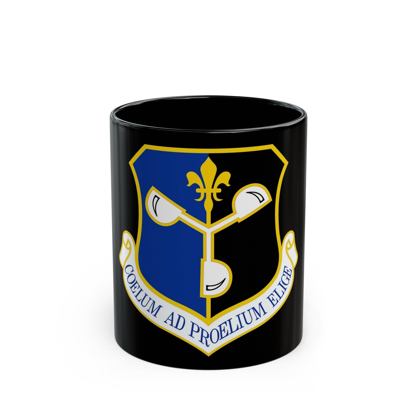 557 Weather Wing ACC (U.S. Air Force) Black Coffee Mug-11oz-The Sticker Space