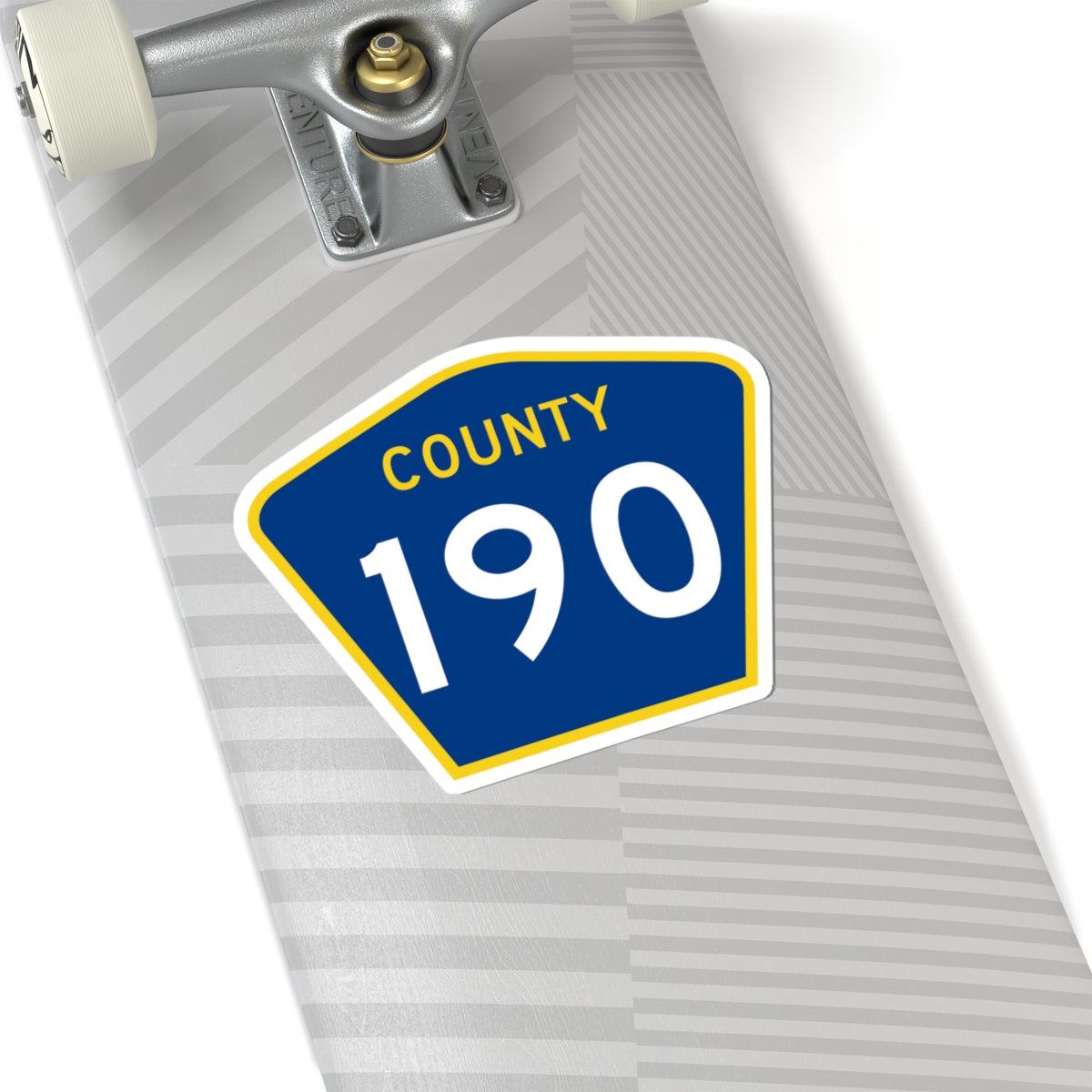 County 190 MN (Minnesota) (Road Sign) STICKER Vinyl Kiss-Cut Decal