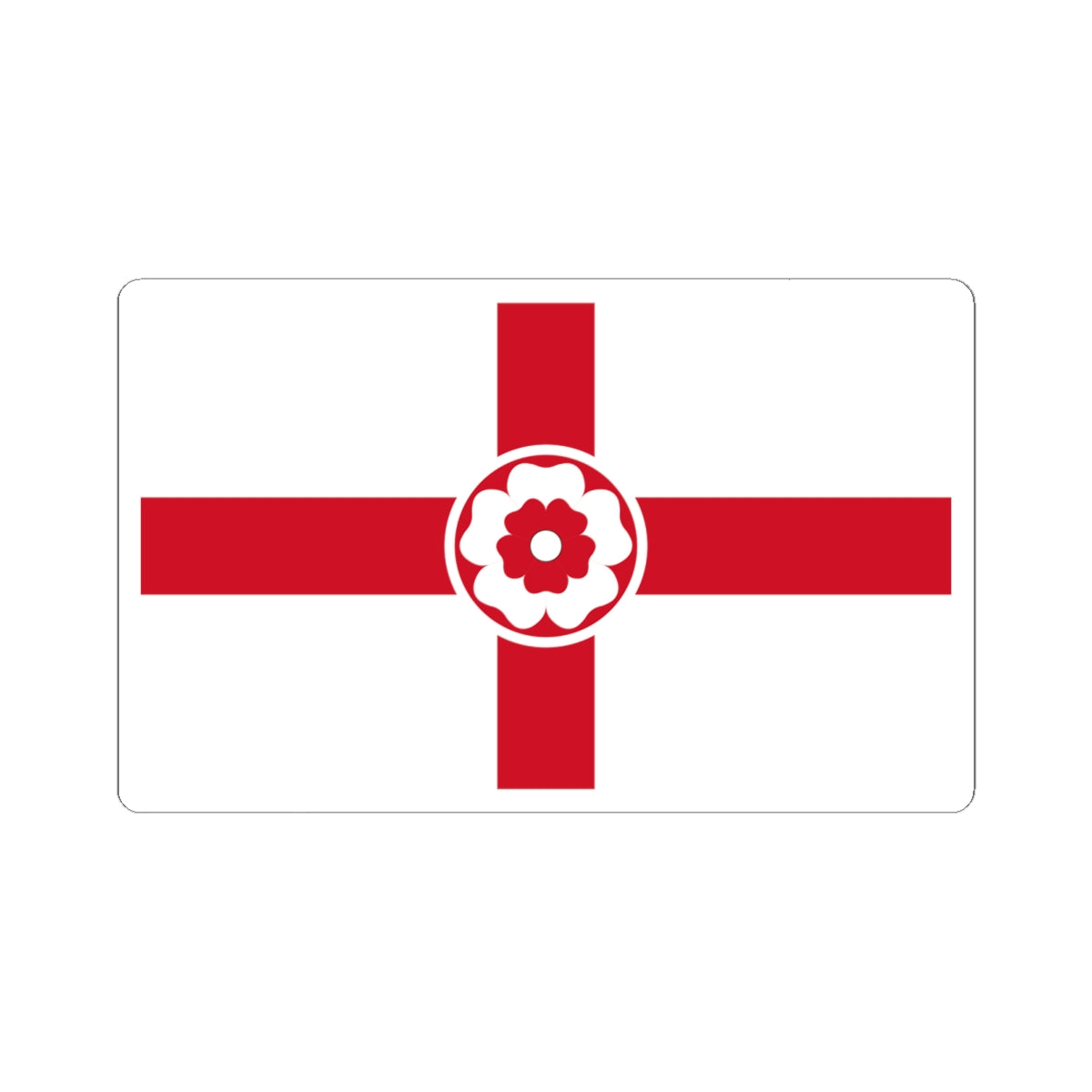 Flag of the Campaign for an English Parliament (England) STICKER Vinyl Kiss-Cut Decal