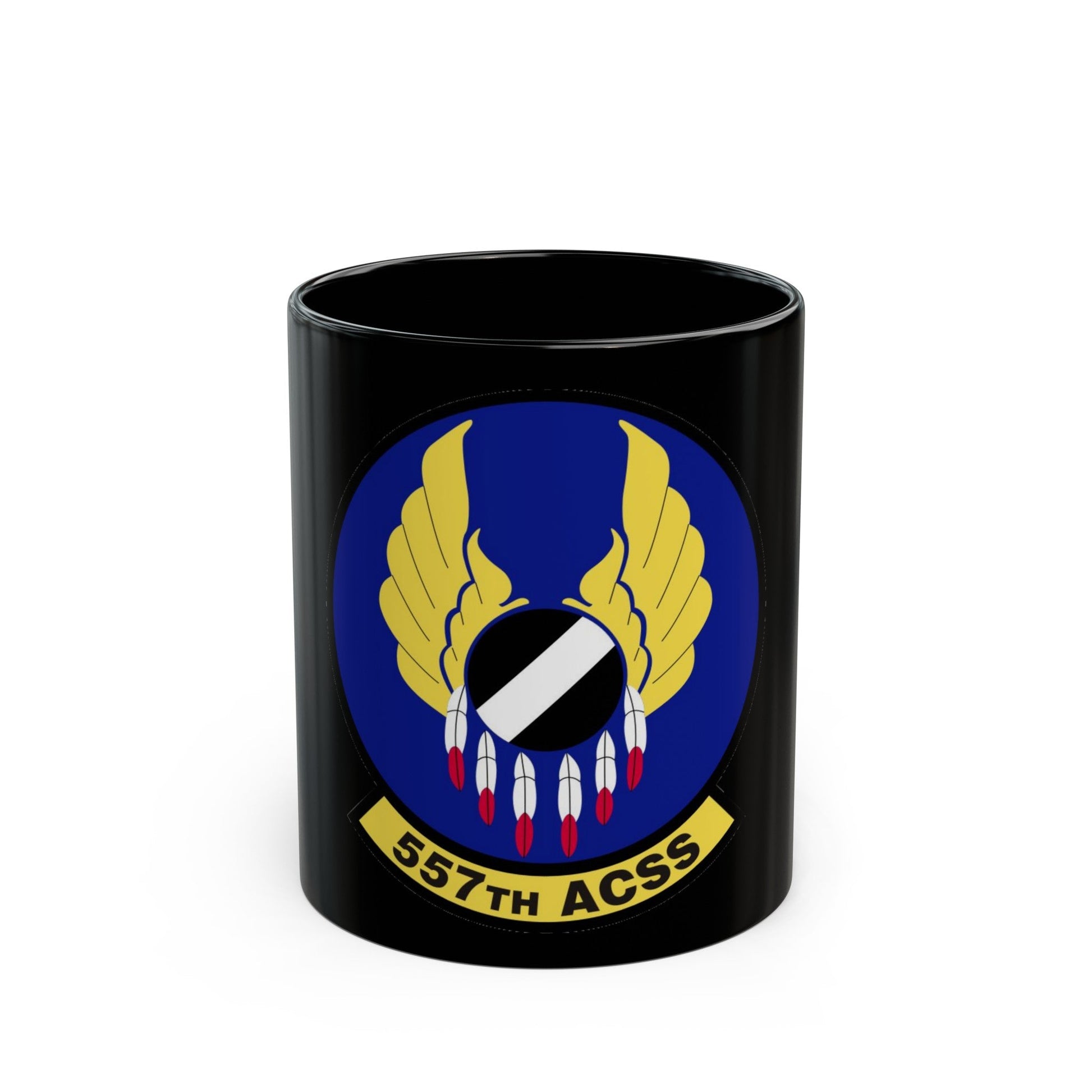 557th Aircraft Sustainment Squadron (U.S. Air Force) Black Coffee Mug-11oz-The Sticker Space
