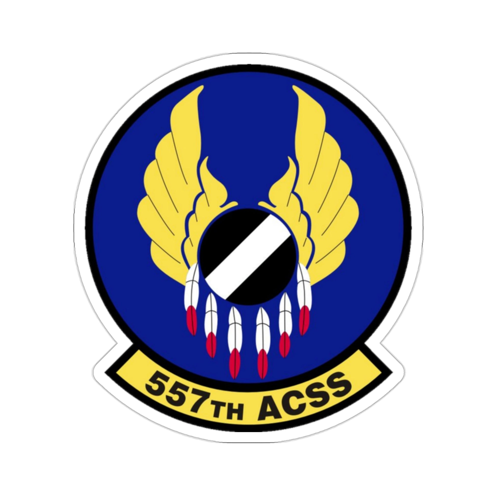 557th Aircraft Sustainment Squadron (U.S. Air Force) STICKER Vinyl Die-Cut Decal-2 Inch-The Sticker Space