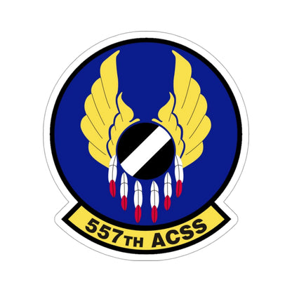 557th Aircraft Sustainment Squadron (U.S. Air Force) STICKER Vinyl Die-Cut Decal-3 Inch-The Sticker Space