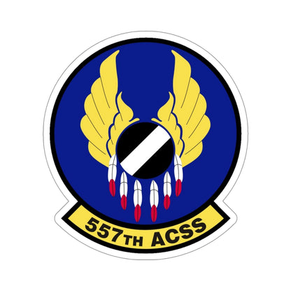 557th Aircraft Sustainment Squadron (U.S. Air Force) STICKER Vinyl Die-Cut Decal-5 Inch-The Sticker Space