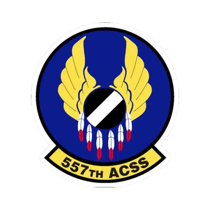 557th Aircraft Sustainment Squadron (U.S. Air Force) STICKER Vinyl Kiss-Cut Decal 2 Inch White - The Sticker Space