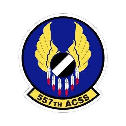 557th Aircraft Sustainment Squadron (U.S. Air Force) STICKER Vinyl Kiss-Cut Decal 6 Inch White - The Sticker Space