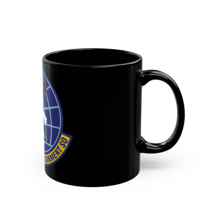 557th Combat Sustainment Squadron (U.S. Air Force) Black Coffee Mug-The Sticker Space