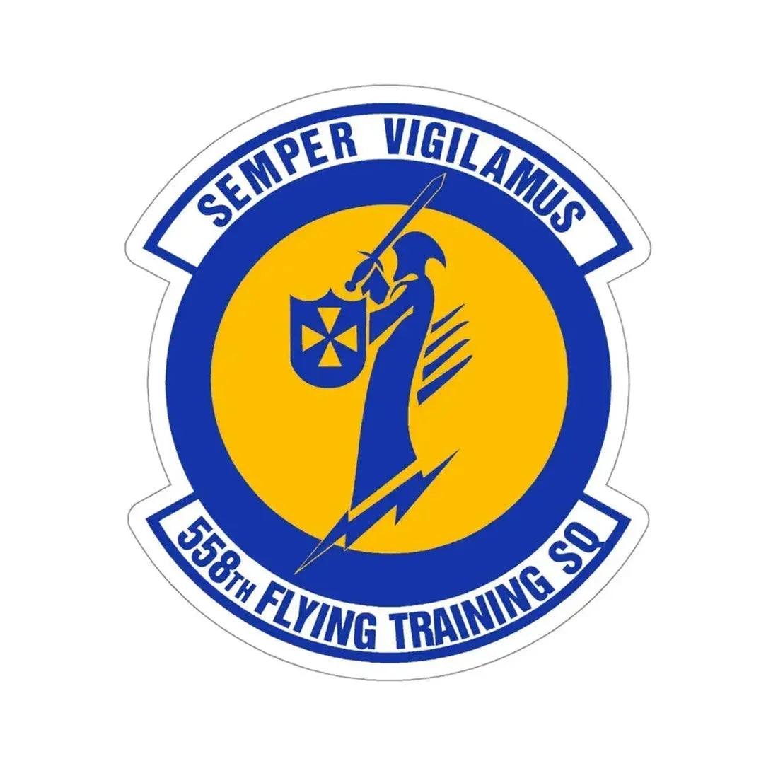 558 Flying Training Squadron AETC (U.S. Air Force) STICKER Vinyl Die-Cut Decal - The Sticker Space