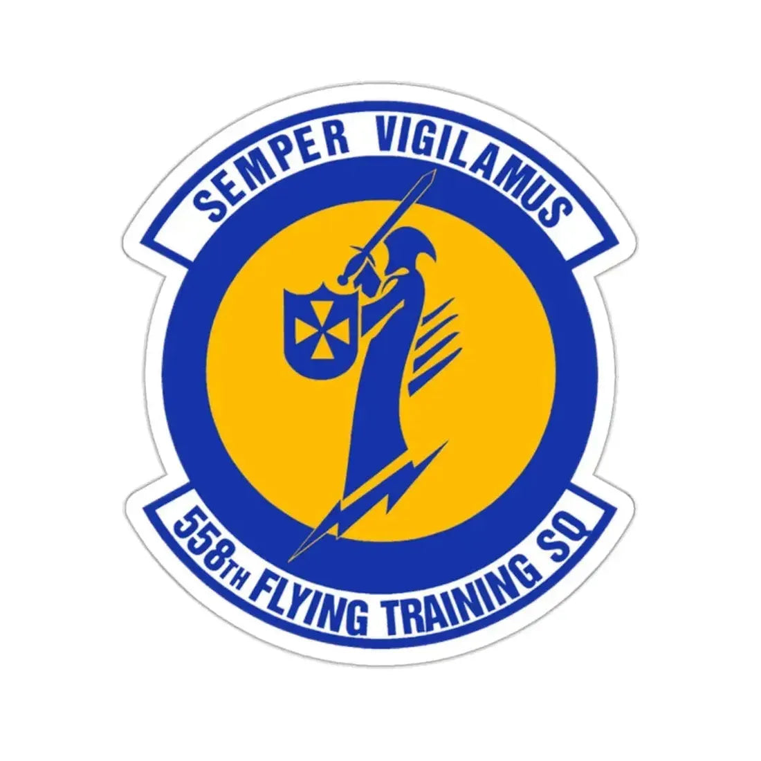 558 Flying Training Squadron AETC (U.S. Air Force) STICKER Vinyl Kiss-Cut Decal - The Sticker Space