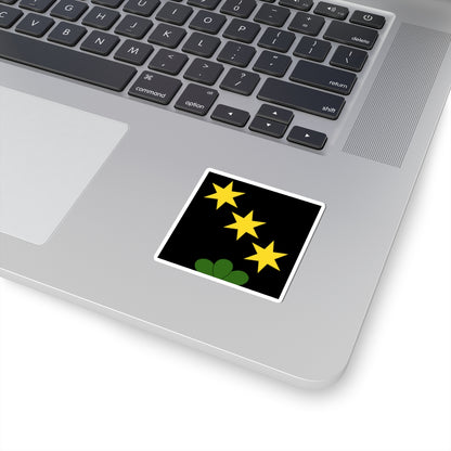 CHE Friesenberg Flag (Switzerland) STICKER Vinyl Kiss-Cut Decal