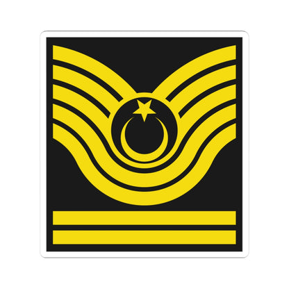 Army TUR OR 09 (Turkey) (Military Rank) STICKER Vinyl Kiss-Cut Decal