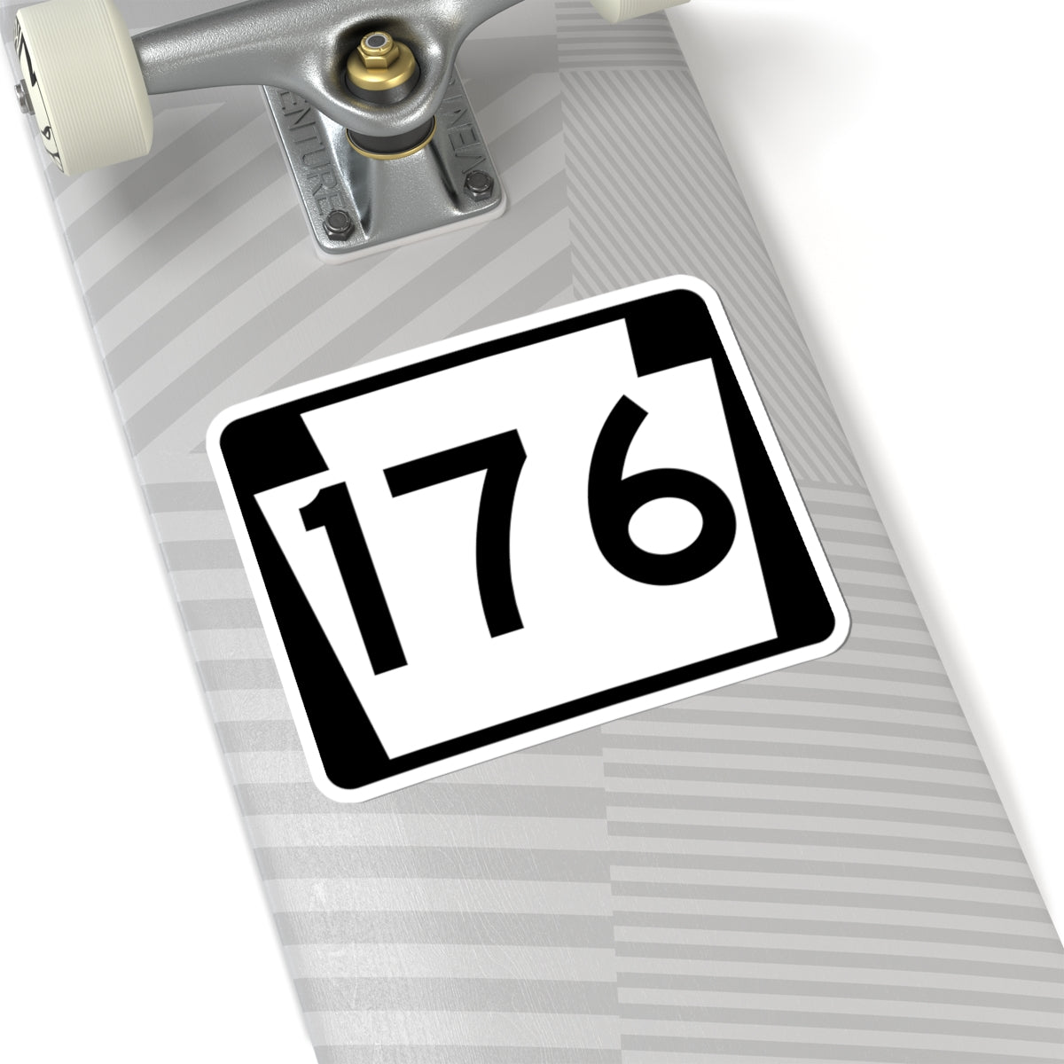 PA-176 (Pennsylvania) (Road Sign) STICKER Vinyl Kiss-Cut Decal