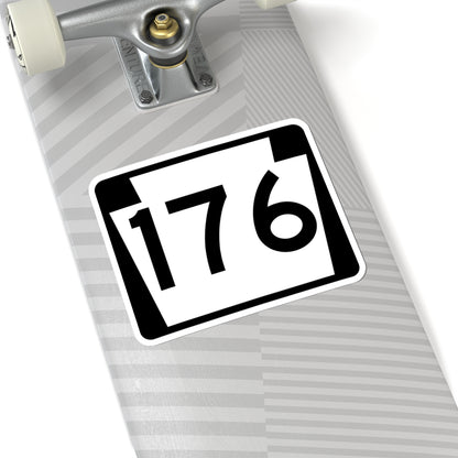 PA-176 (Pennsylvania) (Road Sign) STICKER Vinyl Kiss-Cut Decal