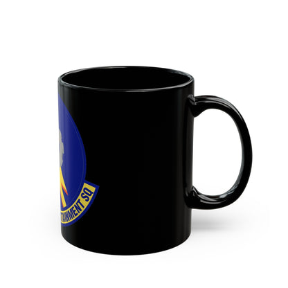 558th Combat Sustainment Squadron (U.S. Air Force) Black Coffee Mug-The Sticker Space