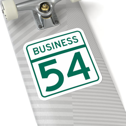 MD Route 54 Business (Maryland) (Road Sign) STICKER Vinyl Kiss-Cut Decal