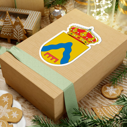Escudo de Asín (Spain) (Coat of Arms) STICKER Vinyl Kiss-Cut Decal
