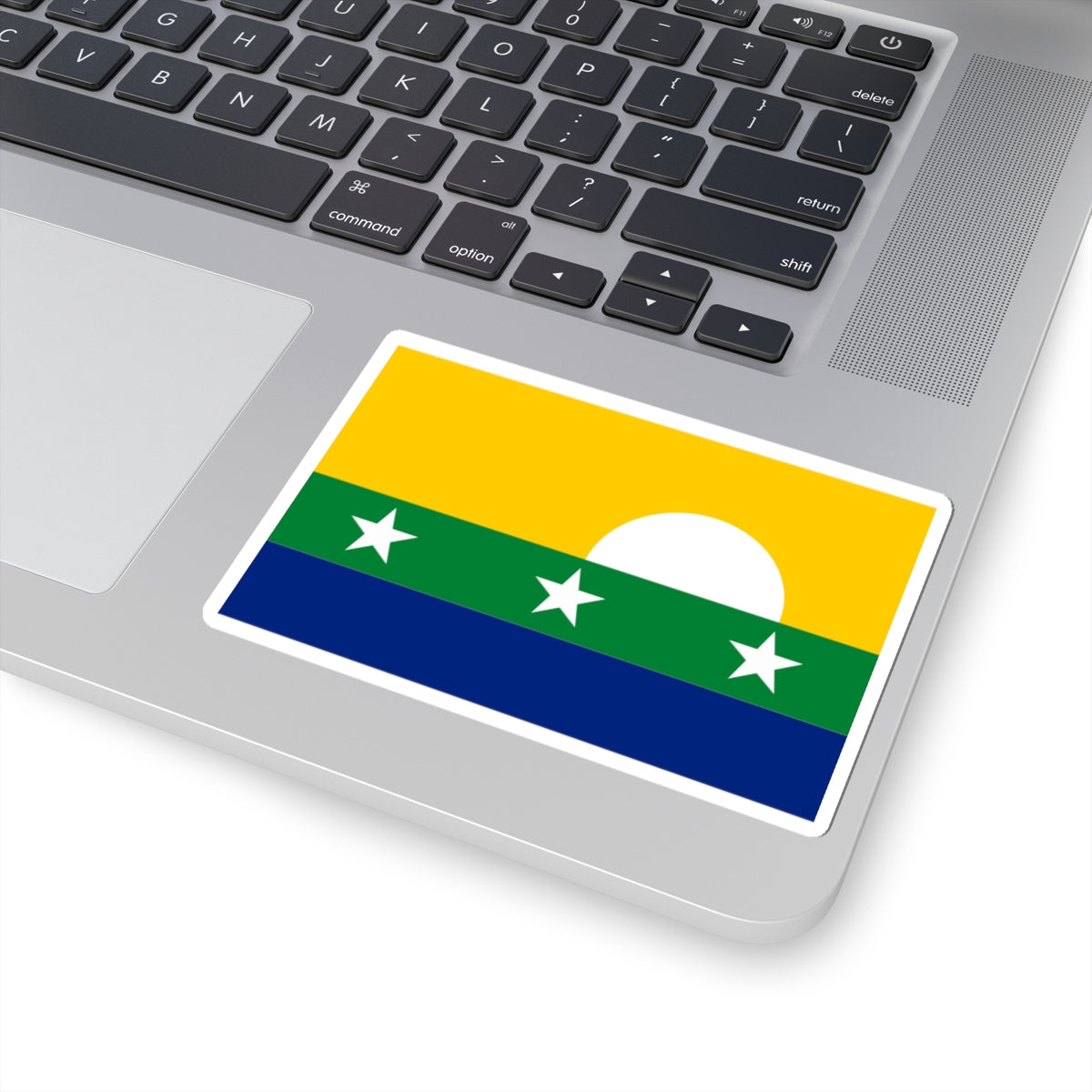 Flag of Nueva Esparta (Venezuela) STICKER Vinyl Kiss-Cut Decal