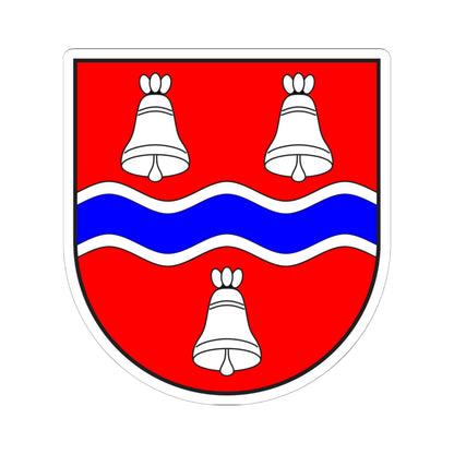 Savognin wappen (Switzerland) (Coat of Arms) STICKER Vinyl Kiss-Cut Decal
