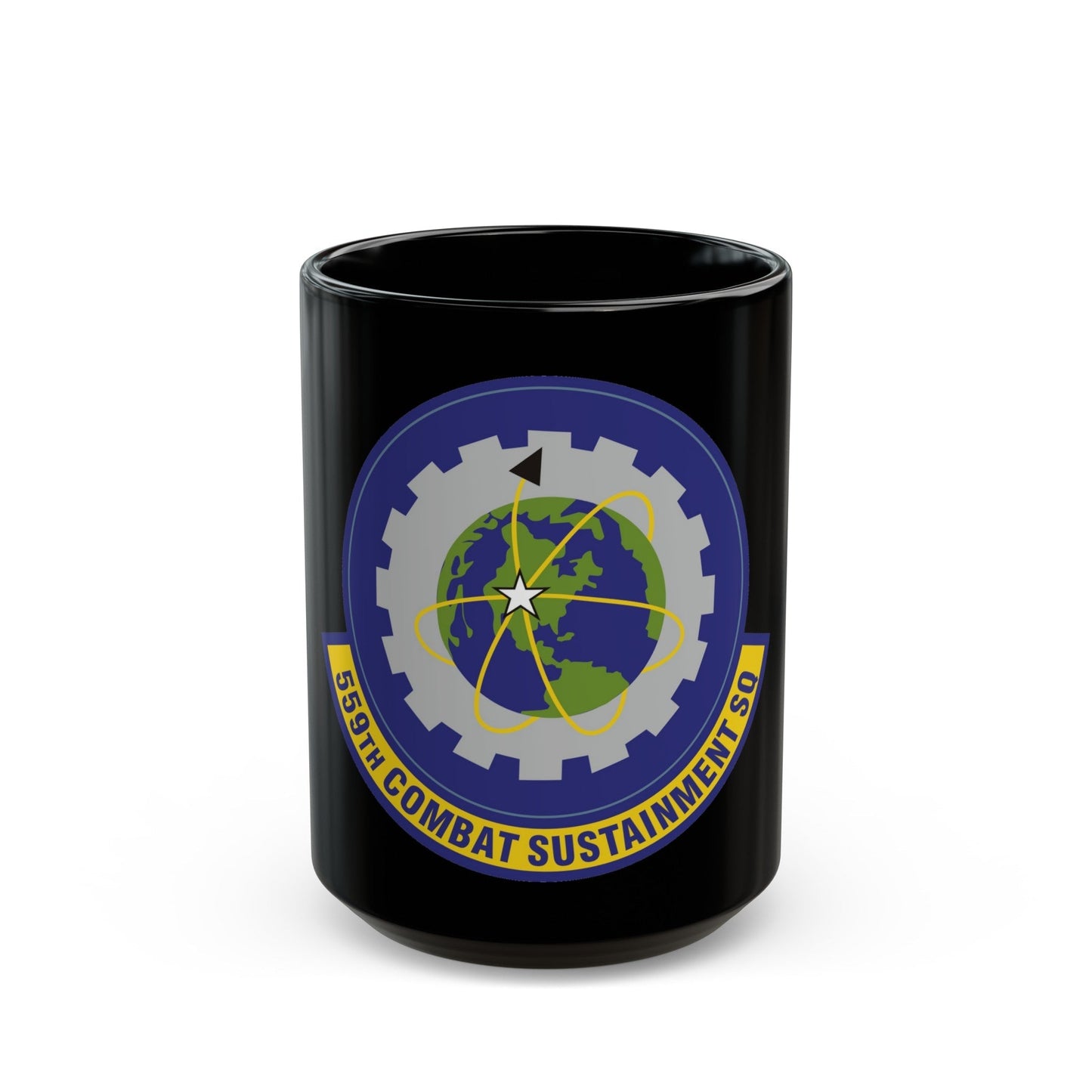 559th Combat Sustainment Squadron (U.S. Air Force) Black Coffee Mug-15oz-The Sticker Space