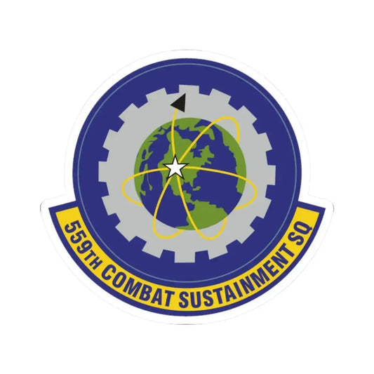 559th Combat Sustainment Squadron (U.S. Air Force) STICKER Vinyl Kiss-Cut Decal 2 Inch White - The Sticker Space