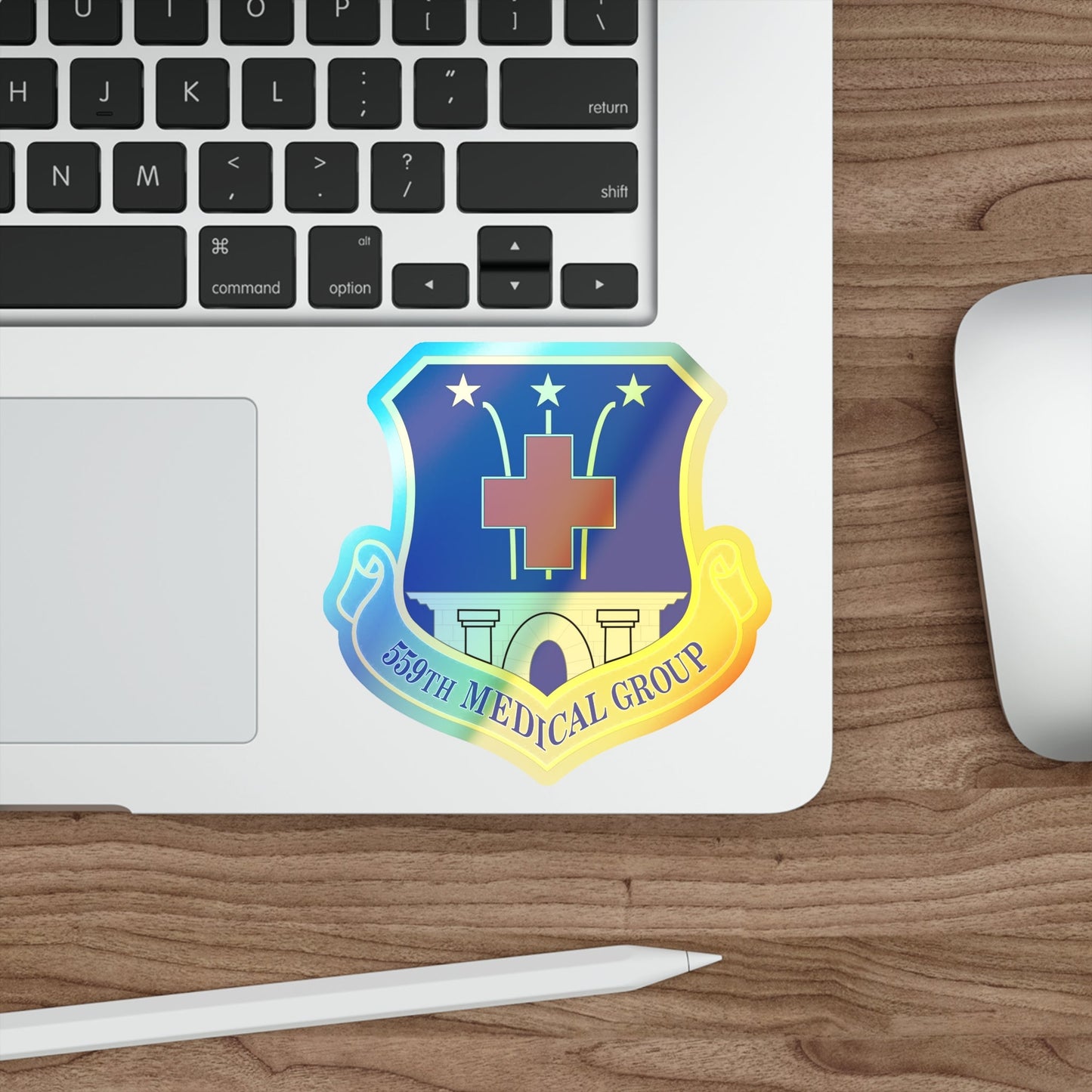 559th Medical Group (U.S. Air Force) Holographic STICKER Die-Cut Vinyl Decal-The Sticker Space